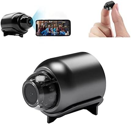 Flashstar Mini WiFi Camera 1080P HD Night Vision Included Motion Detection Remote Monitoring 160° Wide Angle Micro Baby Monitor for Home Office Store Warehouse (1Pcs)