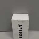 BESTTEN 2 Pack Combination Toggle Light Switch and Duplex Receptacle Outlet, Single Pole Toggle Wall Switch, Grounded Outlet, Combo Style, 15 Amp, Wallplate Included, UL Listed, White