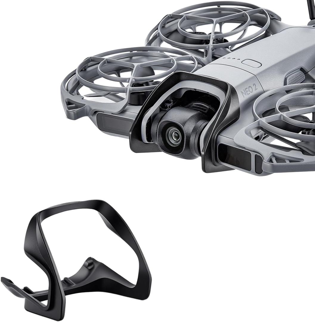 STARTRC Gimbal Bumper Guard for DJI Neo 2 Accessories, ABS Anti-Collision Protection Guard Bar for DJI Neo 2 Drone Camera (Black)