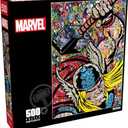 3 PCs Buffalo Games - Marvel - Thor Collage - 500 Piece Jigsaw Puzzle for Adults -Challenging Puzzle Perfect for Game Nights - Finished Size is 21.25 x 15.00