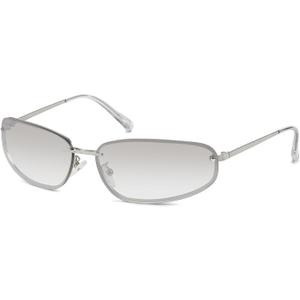 Trendy Retro Rectangle Sunglasses For Women Men Y2k Metal Frame Cool Sun Glasses UV Protection