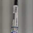 AIZESI Black Spring Tension Rods Adjustable 26 to 39 Tension Curtain Rod Small Tension Rod No Drilling Expandable Spring Loaded Curtain Tension Rod,Suitable for Doors and Windows 26 to 36 inch (3Pcs)