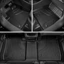 AOMSAZTO Floor Mats for Chevy Malibu 2016-2025 - 1st and 2nd Row All Weather Protection Car Liner for Chevrolet Malibu Accessories
