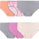 Fruit of the Loom Women's 360 Underwear, High Performance Stretch for Effortless Comfort, Cotton Blend - Hipster - 6 Pack - Size 8