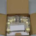 Moquin Wavy Style Gold Door Handle with Lock and Key, Keyed Entry Brushed Gold Door Handles for Bedroom or Front Door, Satin Brass (1 Pack)