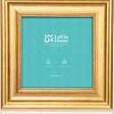 LaVie Home 5x5 Picture Frames (3 Pack, Gold) Square Photo Frame Set with High Definition Glass for Wall Mount & Table Top Display