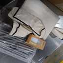 STORAGE MANIAC 3-Section Laundry Sorter with Foldable Ironing Board, Heavy-Duty Rolling Laundry Cart with and Removable Bags, Triple Laundry Hamper with Wheels, Dark Grey