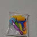 Dough Tools Set for Kids, 9 Pcs Dough Tools Sets for Kids Ages 4-8, Includes Cutters Roller, Rolling Pins, Safety Scissors, Plastic Knife (color01)