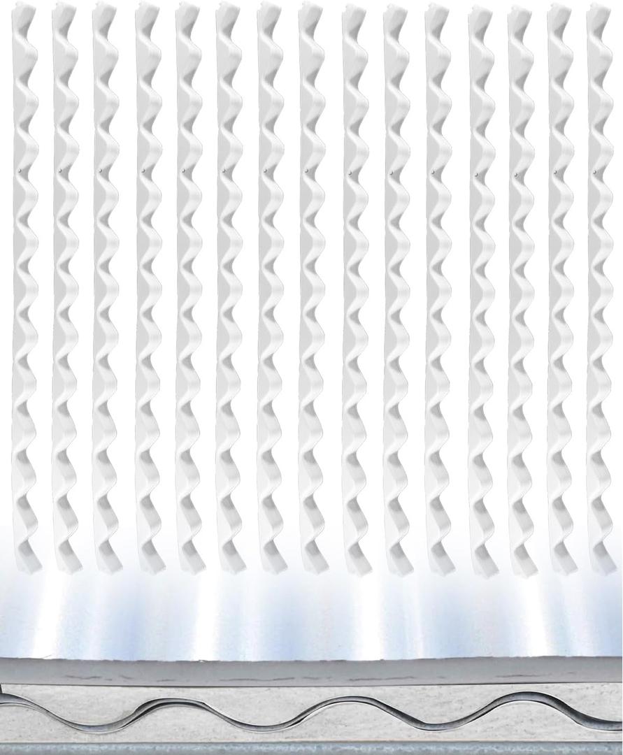 15 Pcs 3FT Long Wavy Foam Closure Strips for Metal Roofing Corrugated