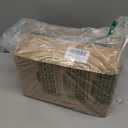 CADARA Fireplace Blocker Blanket Stops Heat Loss, Magnetic Fireplace Draft Stopper, Indoor Fire Place Draft Cover with Hook and Loop Tapes, Cold Air Blocker Save Energy, Black 39" W x 36" H