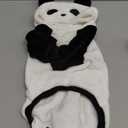 HOTUMN Panda Dog Halloween Costume - Pet Halloween Cosplay Hoodies Cute Puppy Panda Costume, Hoodie Warm Outfits for Small and Medium Dogs (Medium)