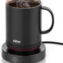 Coffee Mug Warmer Set: Smart Electric Warmer with Auto Shut-Off & Faster Direct-Contact Heating Up to 149F - Gifts for Men Women
