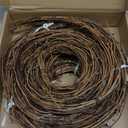 DIY Crafts Natural Grapevine Twig Garland Wreaths Decor 15-Feet for Wedding House Holiday Door Wall Decor (3PCS Green)