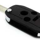 Ezzy Auto 3+1 Buttons Flip Key Shell Case Fob fit for Accord CR-V Pilot Civic Keyless Remote Entry