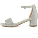 Soda Shoes Size 10 Silver