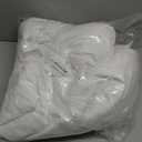 BEIYANG White 10 x 20 Ft Large Screen Backdrop for Photography, Pure White Non-Reflective Fabric Wrinkle Free Photo Background for Zoom Meeting, Game Live Steaming and Photo Studio Shooting Props