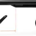 4 Ft Wrought Iron handrail Stair Rail Grab Bar Kit Matte Black Railing Staircase Handrails