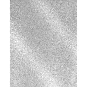 Heavyweight Silver Glitter Cardstock Paper, 50 Sheets (300 GSM = 110 lb Cover) Glitter Paper Letter Size 8.5 x 11 inches for Arts and Craft, DIY Projects