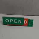 Wenqik 4 Pcs Open Closed Sign for Desk Business Tabletop Tent Sign 3 x 8 Inch Open Closed Tabletop Pedestal Desk symbol Red Green White for Office Business