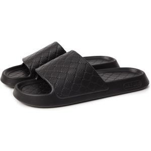 Non-Slip Shower Slippers for Men Women Cloud Slides Sandals Thick Sole House Beach Sliders Comfort Lightweight Pillow Shoes Easy to Clean Quick-Drying Pink Yellow Black (10)