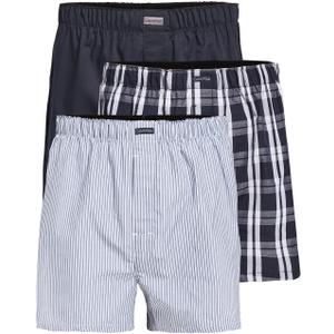 Calvin Klein Men's Underwear Cotton Classics 3-pack Woven Boxer (M)