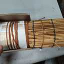 Bamboo Blinds for Interior Windows, Custom Roll Up Shades, 36"W x 72"H