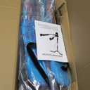 AODI Kids Swing Scooter, 3 Wheels Drifting Scooter/Wiggle Scooters with Adjustable Height & Foldable for Boys/Girl/Ages 5-12 Years (Blue)