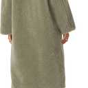 Stand Studio Rent the Runway Pre-Loved Maria Oversized Faux Fur Teddy, Green, 34