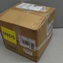 7.8 Inch Ball Table Lamp with Glass Shade, Ball Light Bookshelf Lamp for Bedroom, Dorm, Office and Bedroom Bookshelf Reading Decoration, Without Bulb (Opal White)