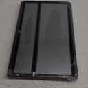 WallarGe Atomic Digital Wall Clock Battery Operated, Self-Setting, Large Display with Temperature, Date, Day of The Week, Silent Wall Mount Digital Clock, 4 Time Zones, DST (8.5 Inch)