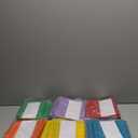 24 Pack Chair Pockets for Classrooms, 13 x 14 inch Seat Sacks for Classroom Chairs k-2 with Name Slot, Small Chair Pockets for Kindergarten, School, Home Seating Storage (Multicolor)