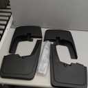 Custom Molded Mud Guards for OE Fender Flares; Front and Rear, F150, 2015-2020 