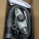 Handheld Steam Cleaner, Pressurized Multi-Surface Steam Shot with 13 Accessories, Safety Lock, Steamer for Cleaning Floor, Upholstery, Grout, Windows, Couch and Car, Green