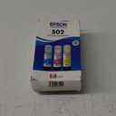 EPSON 502 EcoTank Ink Ultra-high Capacity Bottle Color Combo Pack Works with ET-2750, ET-2760, ET-2850, ET-3750, ET-3760, ET-3850, ET-4850, and Other Selected EcoTank Models
