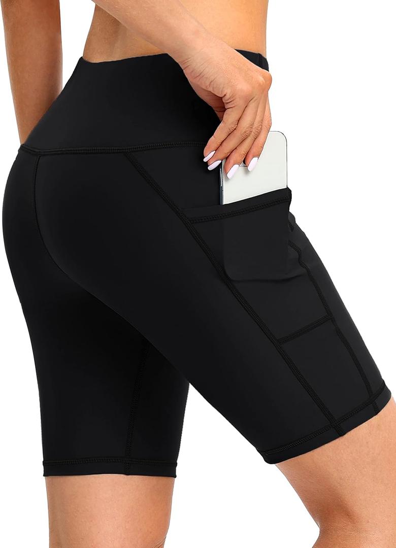 Blouty Women's 5''/7''/9'' Swim Shorts UPF 50+ High Waisted Board Shorts with Pockets Liner Quick Dry Swimsuit Bottoms, 4X Large