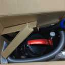 Eureka Bagless Canister Vacuum Cleaner, Lightweight Vac for Carpets and Hard Floors, Red, Whirlwind NEN110D
