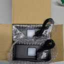 Heromind 2 Pack Motion Sensor Wall Light, 3 Modes Wireless LED Indoor Up/Down Wall Sconce, Rechargeable Battery Powered Brightness Adjustable Wall Lamps, Black