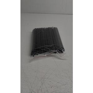 Yunsailing 150 Pack Plastic Binding Combs Plastic Binder Comb Ring 19 Ring Binding Spines Letter Size Spiral coils for Notebook Calendar(1/4 5/16 3/8 1/2 5/8 3/4 in,Black)