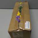 Rowfad 18 Pcs Artificial Fake Pansy Flowers for Outdoor, Faux Silk Pansies Spring Flowers for Outside for Planter Front Door Porch Yard Patio Window Box Home Decor (18, Purple, Yellow, White)