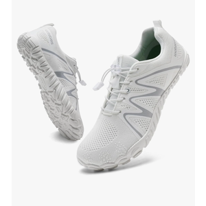 WateLves Barefoot Water Shoes Women Men Breathable Wide Width Toe Box Beach Walking Shoes Comfortable Slip On Minimalist Sneakers for Travel Hiking 12,5 Women/ 11 Men