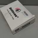 Mens Judge Colonial Wig with Glasses Long Blonde Powdered Wavy Wig Costume Cosplay Halloween Party White Wigs (Beige)