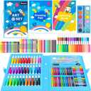 iBayam Coloring Set for Kids, Cute Preppy School Stuff, 149-Pack Sketching Drawing Supplies Kids Painting Kits Art Set Teen Art Kits, Drawing Pad, Coloring Book, Crayons, Pastels, Pencils, Pens