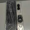 Wireless Keyboard and Mouse Combo, RGB Backlit, Rechargeable & Light Up Letters, Full-Size, Soft Typing, Sleep Mode, 2.4GHz Quiet Keyboard Set for Mac, Windows, Laptop, PC, Trueque (Black)