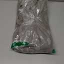 MYSKY HOME Grey Sheer Short Curtains for Kitchen Small Windows 54 inch Long with Pom Pom Bedroom Nursery Kids Girls Room Curtains Cafe Light Filtering Boho Drapes, Rod Pocket,38" Wide, 2 Panels