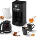 Cuisinart Classic 12-Cup Programmable Coffeemaker, Black, DCC-1120BKNAS