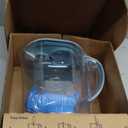 Brita 10 Cup Water Filter Pitcher, Reduces Chlorine, Mercury, Cadmium, Copper and More, Includes 1 Brita Plus Filter, BPA Free, Stone Blue