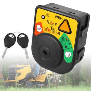 RAMATA 925-06119C 725-13425 Ignition Starter Switch with Key Fit for Cub Cadet Parts XT1-LT42 XT1-LT46 XT2-LX42 JD Troy Bilt TB30R TB42 TB46 MTD Craftsman Riding Lawn Mower Replace 725-04227 725-06119