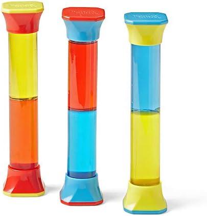 hand2mind ColorMix Sensory Tubes, Fidget Toys for Kids Anxiety Relief, Sensory Play Therapy Toys for Counselors, Calm Down Corner Supplies, Calming Corner Classroom, Kids 