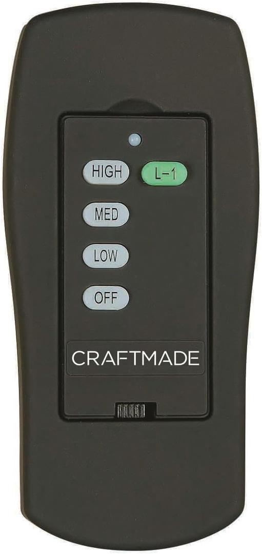 Craftmade 3 Speed Universal Smart WiFi Fan Control - Voice Activation Compatible with Alexa, Google Assistant, Samsung Things, and iOS or Android App, White