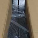 Metal Table Legs Heavy Duty, 16H x 12W, Metal Furniture Legs for Dining Desk Bench and Coffee Table, Industrial Black DIY Iron Bench Legs, Set of 2 (Z Shape)